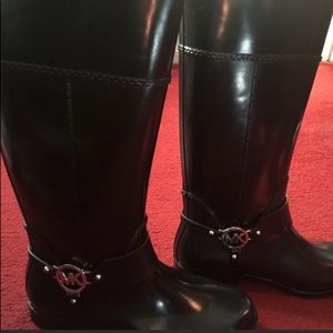Michael Kors boots rain boots. Only used twice.